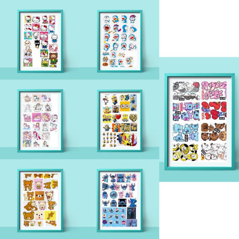 

sticker tumblr/sticker glossy karakter kartun