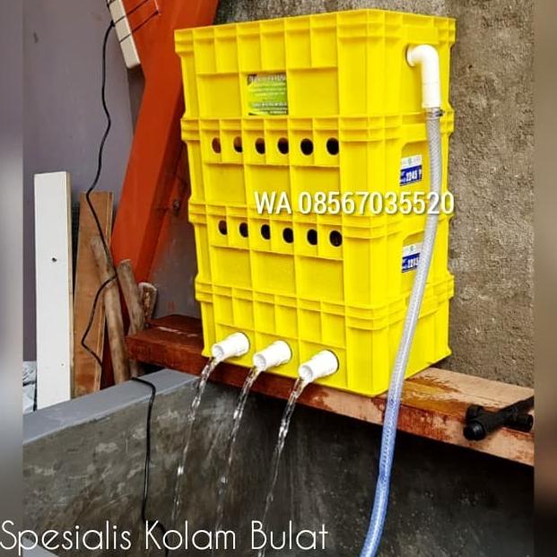 TRICKLE FILTER KOLAM IKAN KOI 4 SUSUN SMALL