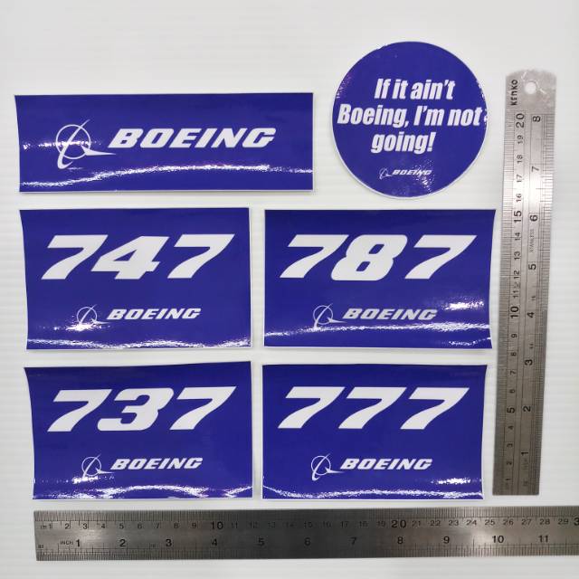 

Sticker Boeing, 747, 787, 737, 777