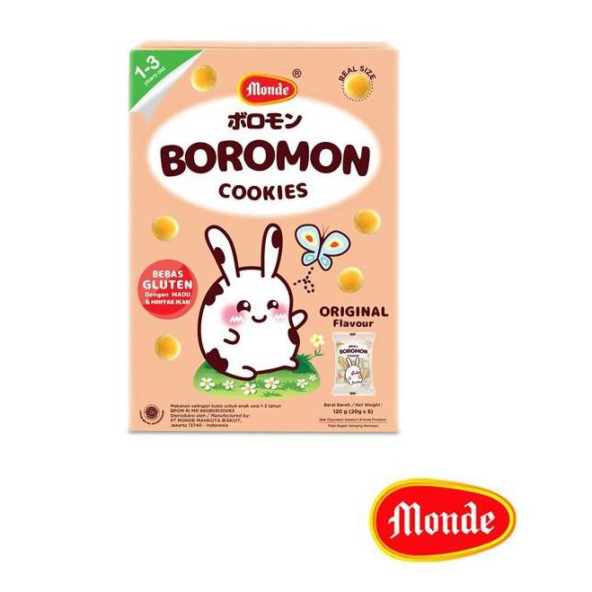 

[KODE BARU 99] Monde Boromon Milk 120gr + Monde Boromon Cookies 120 gr TERMURAH..!!