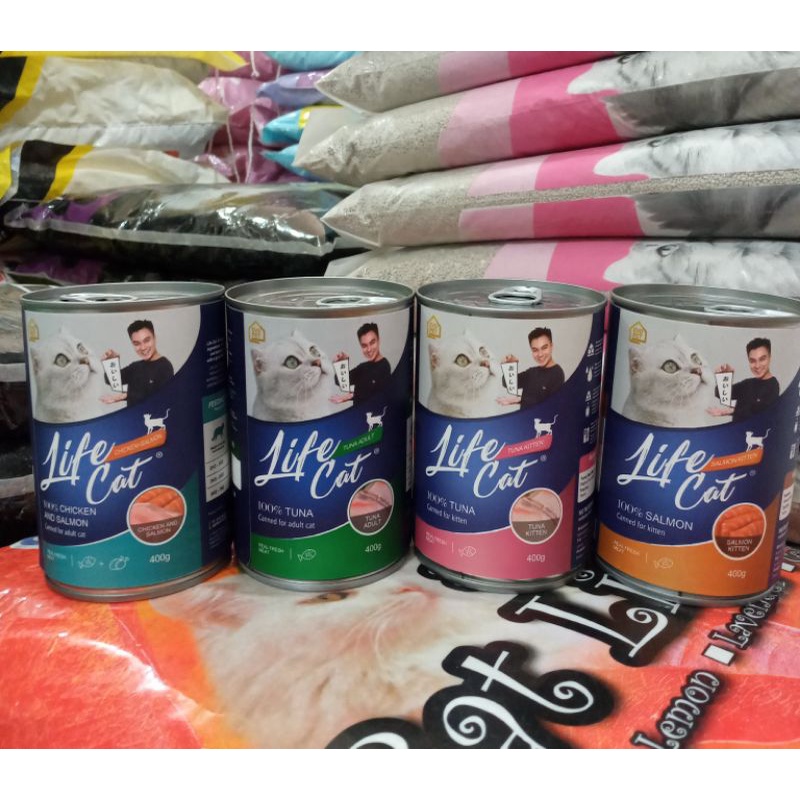 cornet life cat kaleng 400gr