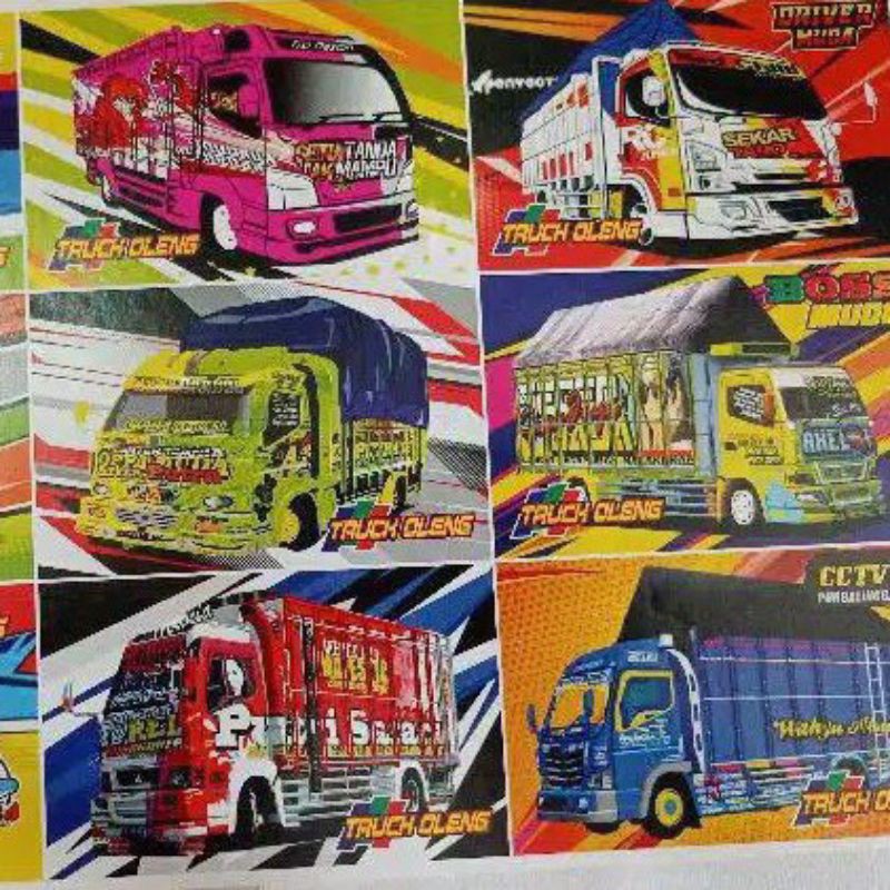 

(ISI 20) STICKER TRUCK OLENG (20 gambar)