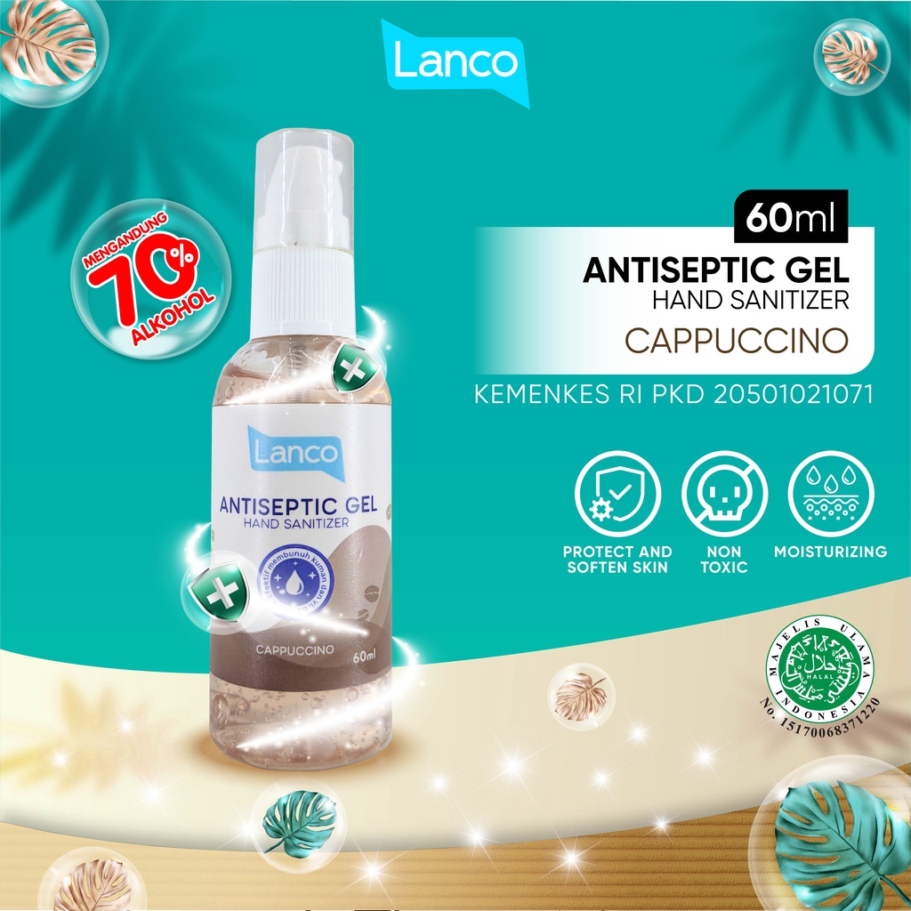 Hand Sanitizer Antiseptic 60 ml Ready Terus Langsung Order Aja