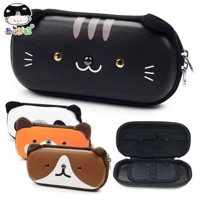

MNB149 Kotak pensil dan alat tulis Smiggle EVA Hardcase CUTE ANIMAL