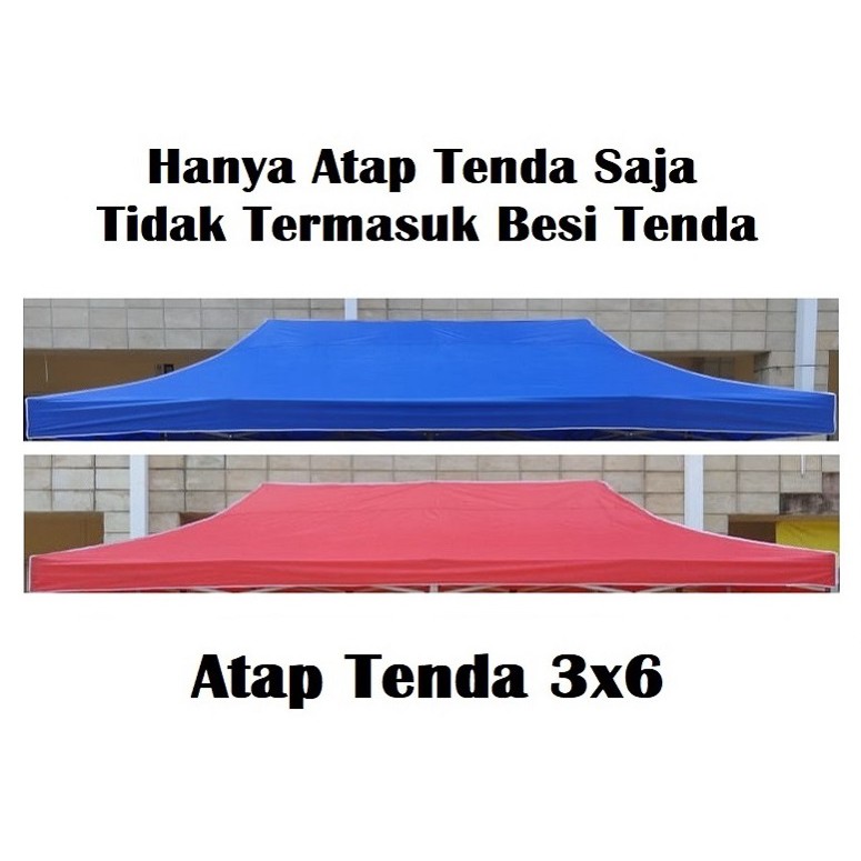 Terpal Atap Tenda Lipat 3x6 (Bahan Polyester 420D)