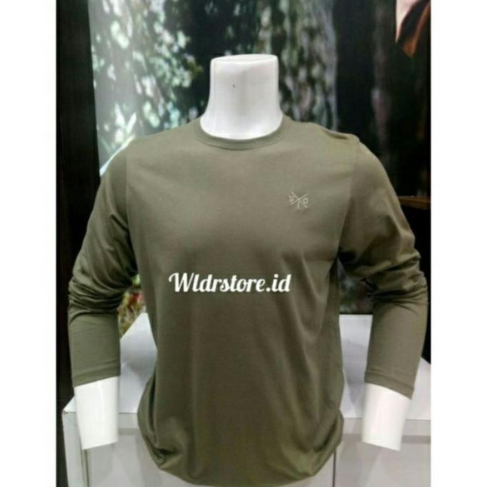 NEW WATCHOUT ORIGINAL KAOS POLOS UNTUK PRIA WARNA OLIVE EE SFDGFD6465