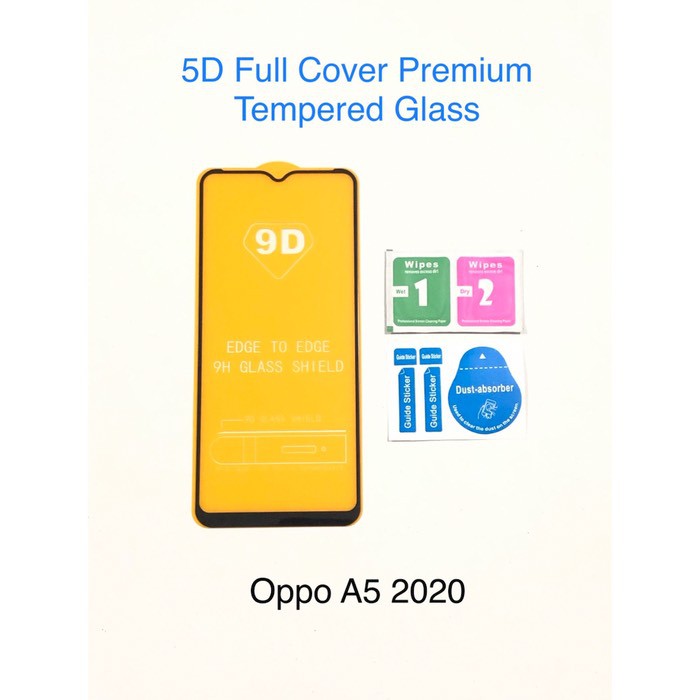 OPPO A5 2020 5D 9D Full Cover Magic Glass Premium Tempered Glass