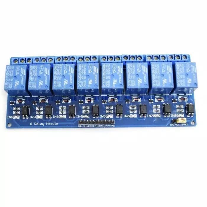 Modul Relay 8 Channel Ch 5V 220V AC Module optocoupler