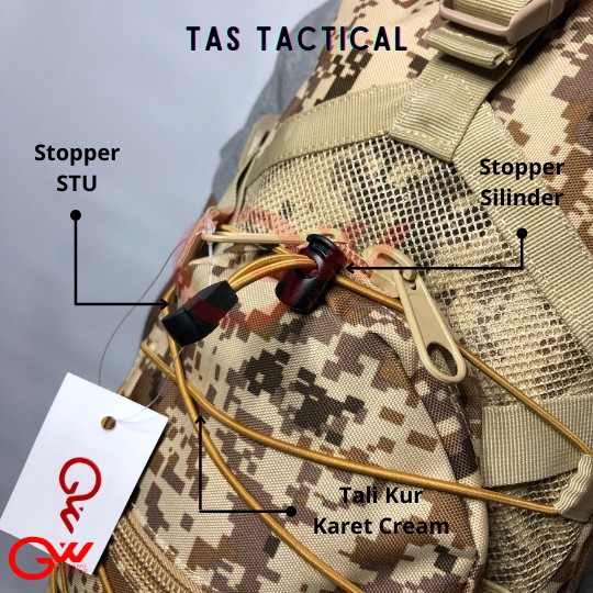 Tas Ransel Tactical ARMY *New Model 2021* (IMPORTED) MJ02