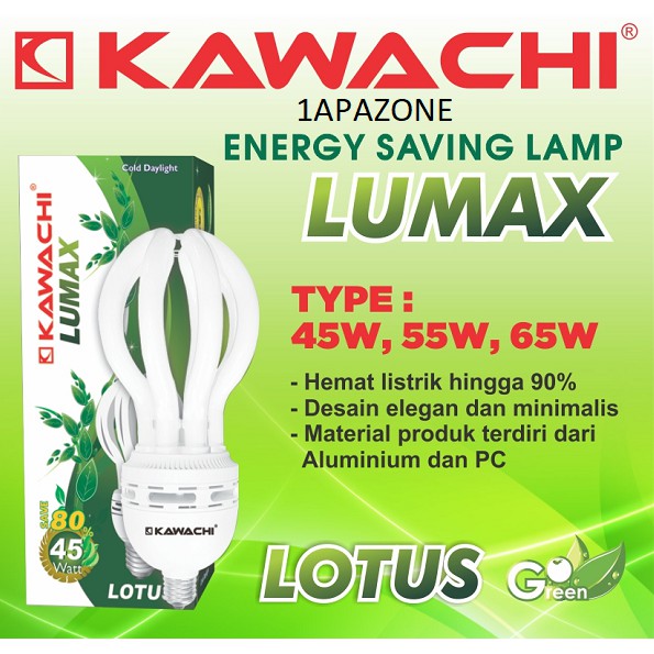 Plc Lumax Lotus 45WATT (Energy Saving Lamp) KAWACHI