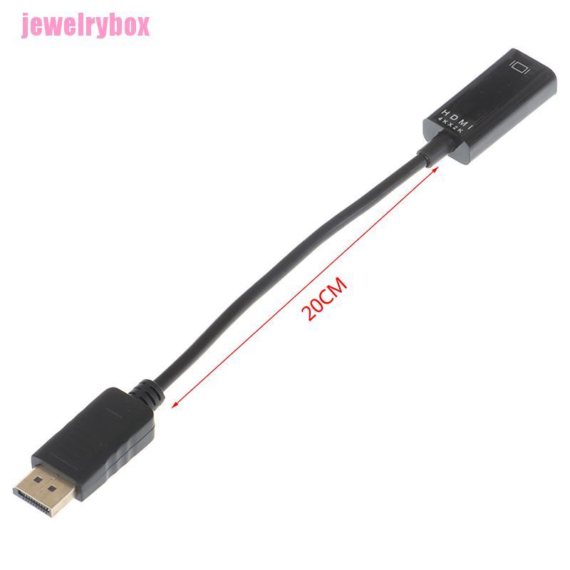 Jx Kabel Adapter Displayport Dp Ke Hdmi 1080p 4k