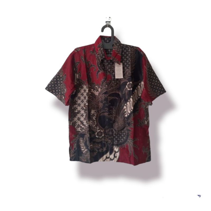 Blus kerja Hem Batik ukuran M,L,XL,XXL,4L,5L