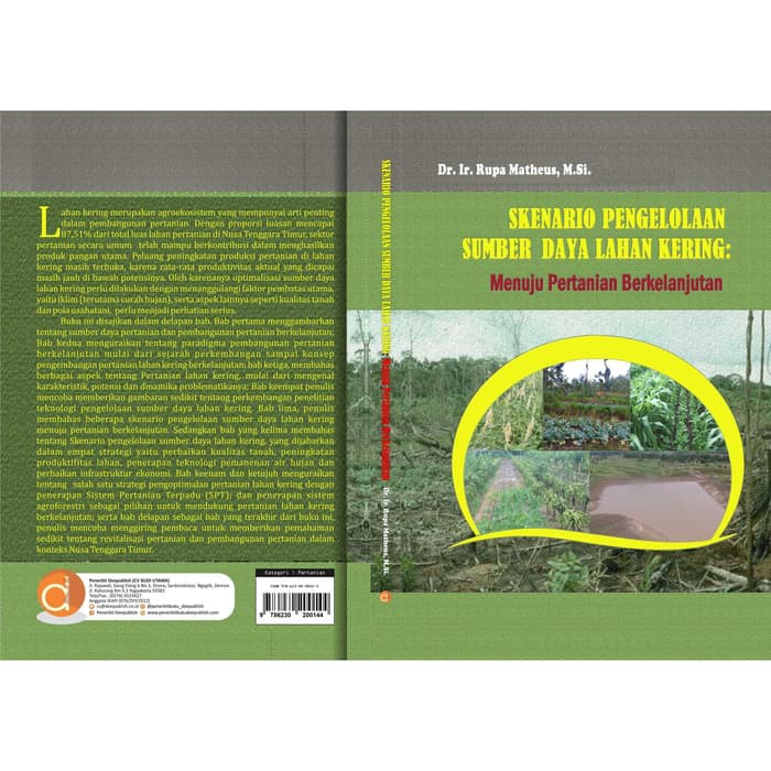 Buku Skenario Pengelolaan Sumber Daya Lahan Kering Menuju Pertanian Berkelanjutan Shopee Indonesia