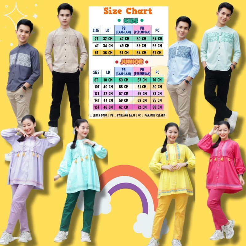 Winner Casual Setelan anak dan remaja