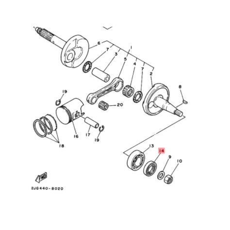 SIL SEAL KRUK KREK AS KIRI DOUBLE PER RXKING RX KING RXS RXZ RZR F1ZR FIZR F1Z R ALFA FORCE 1 ORIGINAL YGP 93103-25809