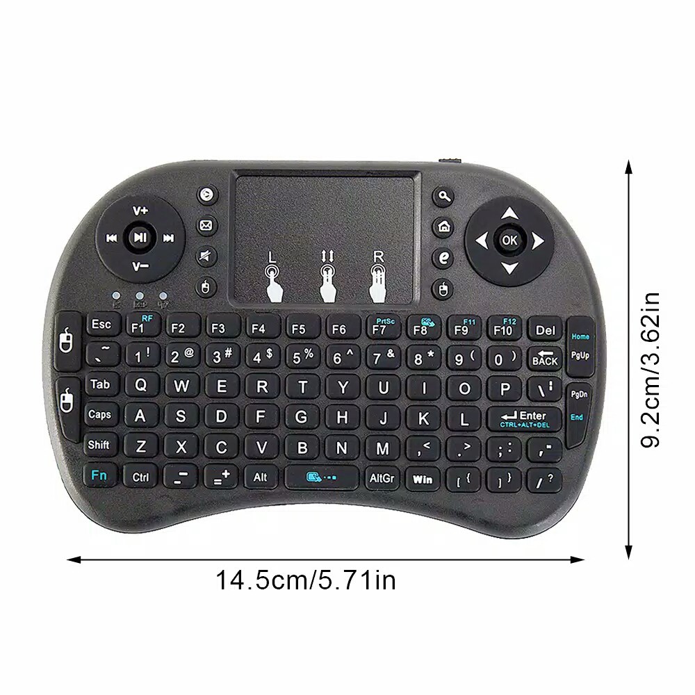 Trend-Keyboard Wireless Mini 2.4G gaming i8 Touchpad KODI Android Smart TV