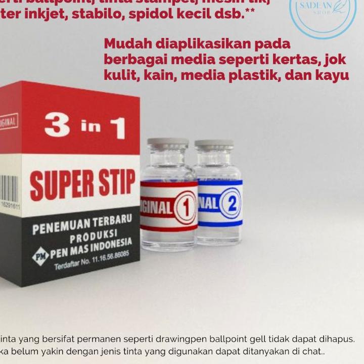 

Langsung Beliii.. PENGHAPUS TINTA 3 IN 1 SUPER STIP