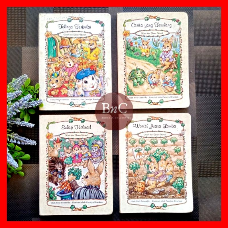 Boardbook kisah taman wortel preloved