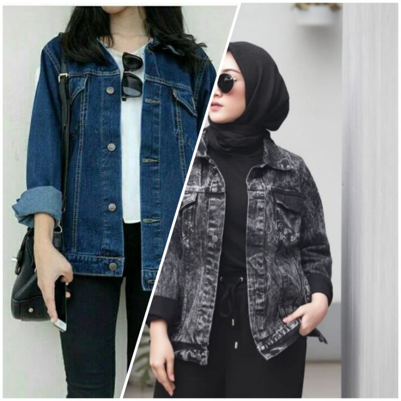 Jaket Jeans Bio Blitz Muda Oversize Premium Quality