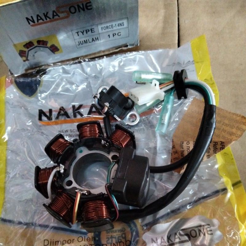 Spul Assy FORCE 1 Spull Sepul Spool Spol Stator Pulser Batu Pengapian F1ZR F1 F1Z FIZ R ZR FIZR ONE 