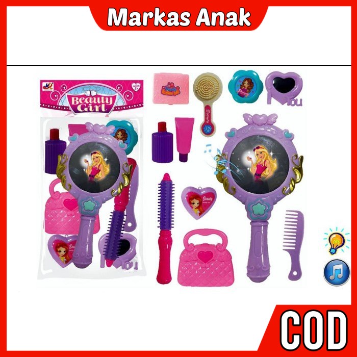 Mainan Anak Anak Umur 3 4 5 6 Tahun Rumah Alatke upkeUp mekap Dandan Dandanan salon salonan Rias Waj