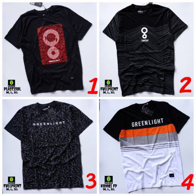 KAOS GREENLIGHT PRIA KAOS GRADE ORI KAOS GREENLIGHT KAOS GREENLIGHT COWOK KAOS COWOK