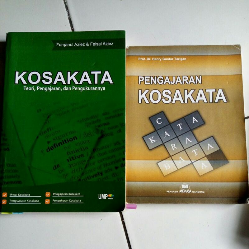 

PRELOVED Buku kosakata/teori kosakata/tarigan/furqanul aziez