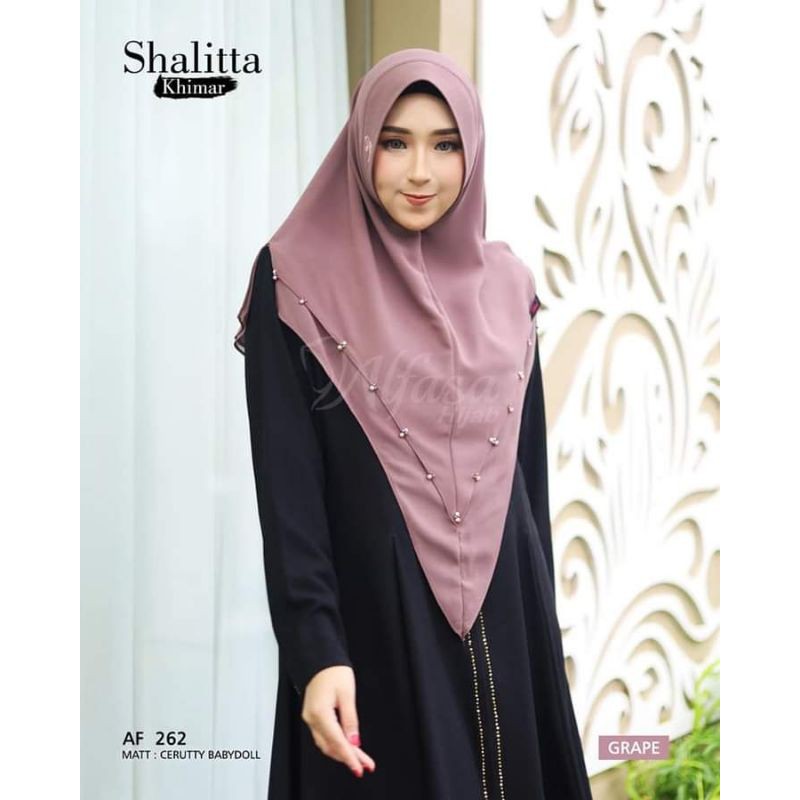 Alfasa Hijab Khimar Shalitta Jilbab