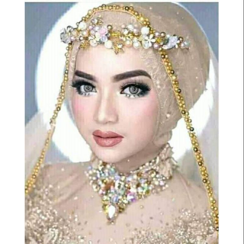 REALPICT SELENDANG MUTIARA PINGGIR/SLENDANG NIKAHAN