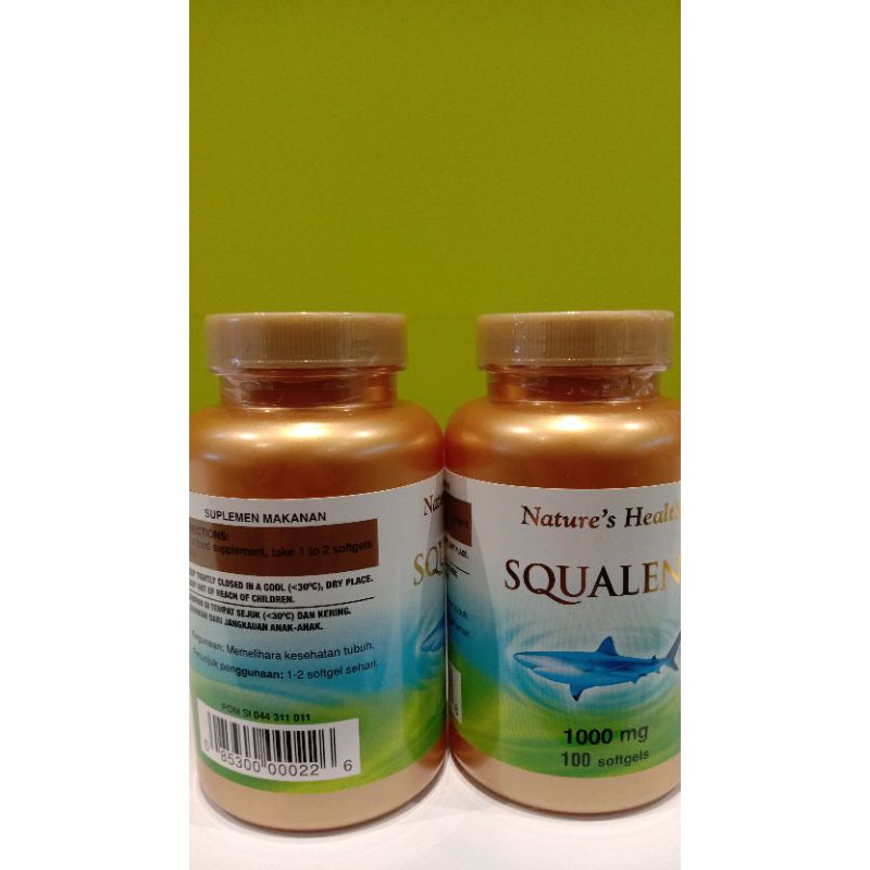 Natures health Squalene 1000mg