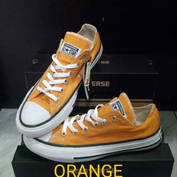 sepatu converse Orange sepatu converse sekolah R57