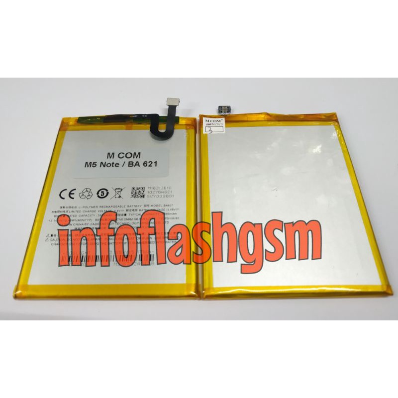 Baterai Meizu M5 Note BA621