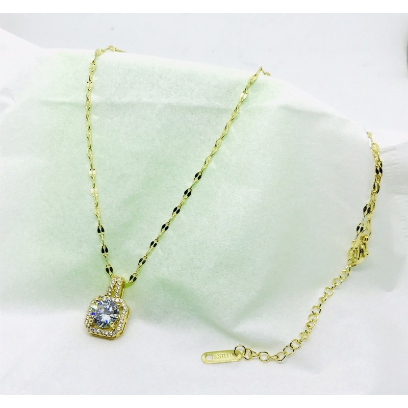 kalung titanium//kalung permata//titanium//perhiasan titanium
