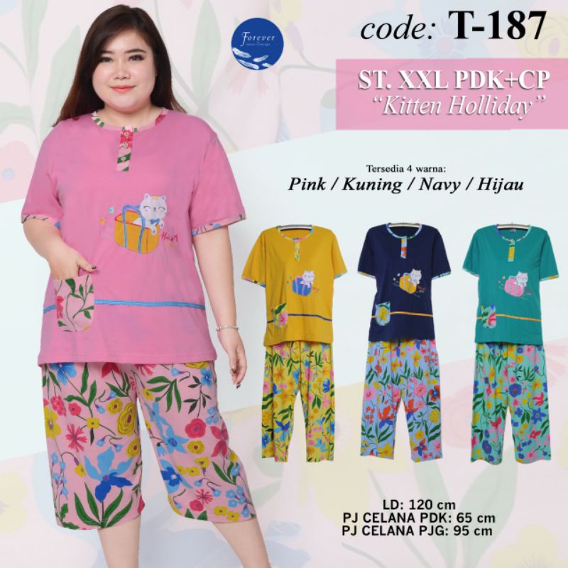 Forever Baju tidur size XXL / baju tidur big size / baju tidur jumbo