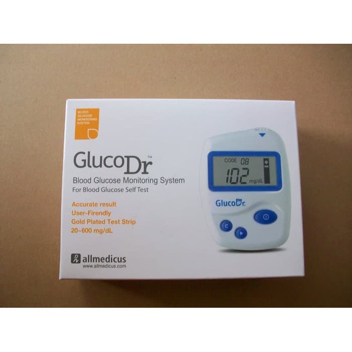 Alat Gluco Dr AGM 2100 Biosensor (TANPA STRIP)