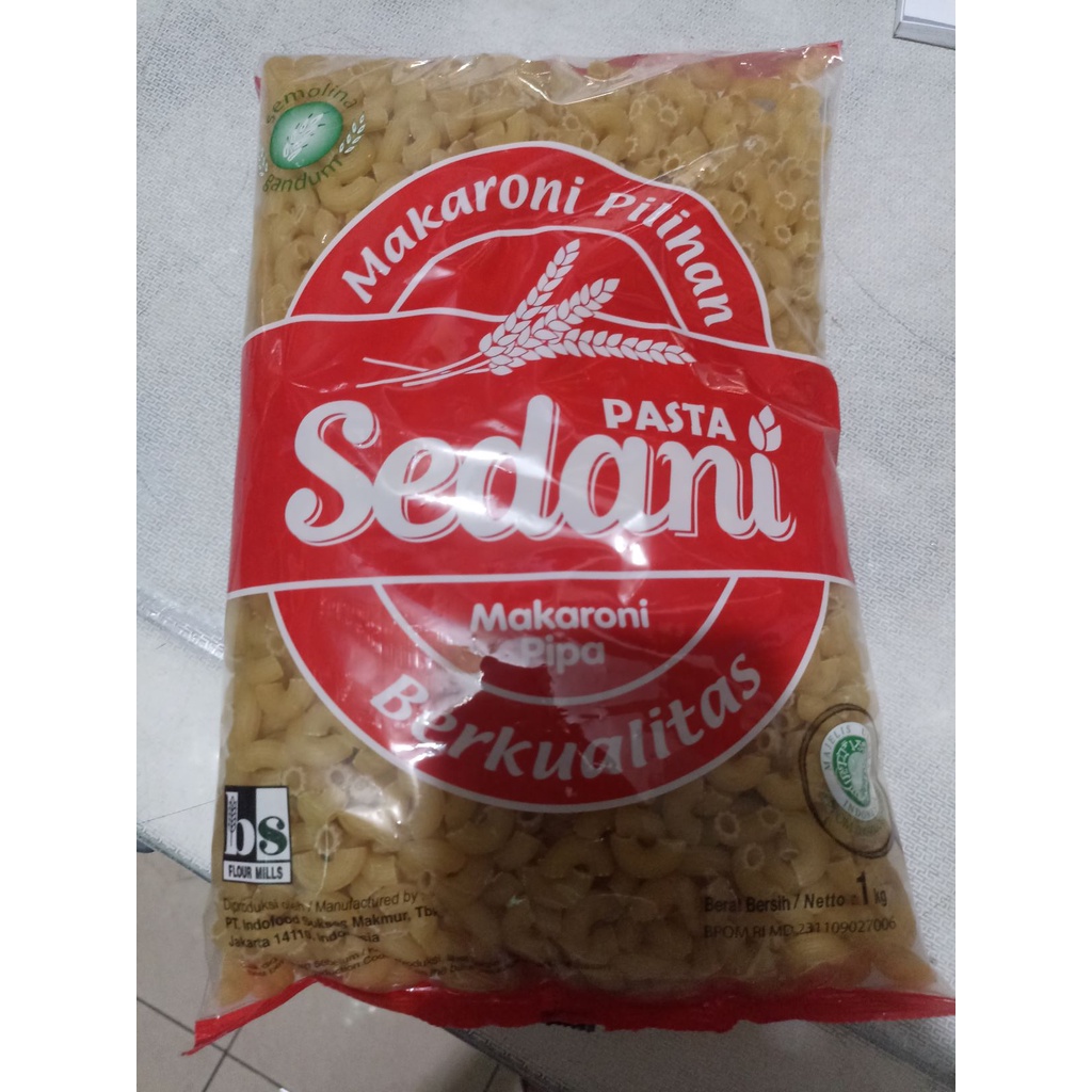 

Sedani Makaroni Pipa 1kg