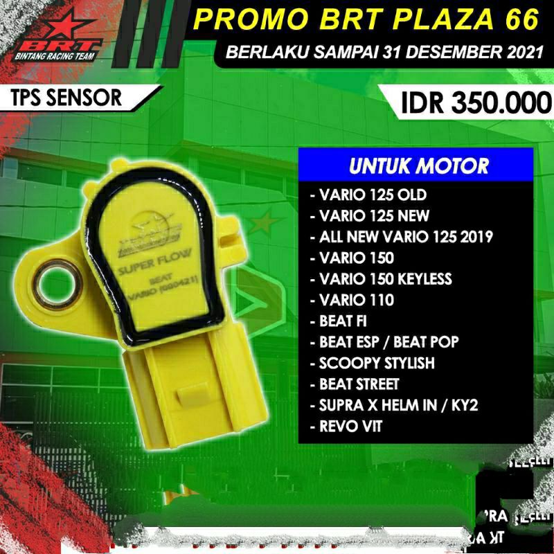 SENSOR TPS BRT BEAT ESP BEAT POP BEAT FI SUPRA X HELM IN REVO FIT SCOPY STYLISH ALL NEW VARIO 125 2019 VARIO 150 VARIO 110 VARIO KEYLES VARIO 125 OLD