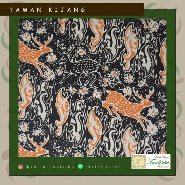 BATIK TRADISIKU Kain Batik Bogor Taman Kijang