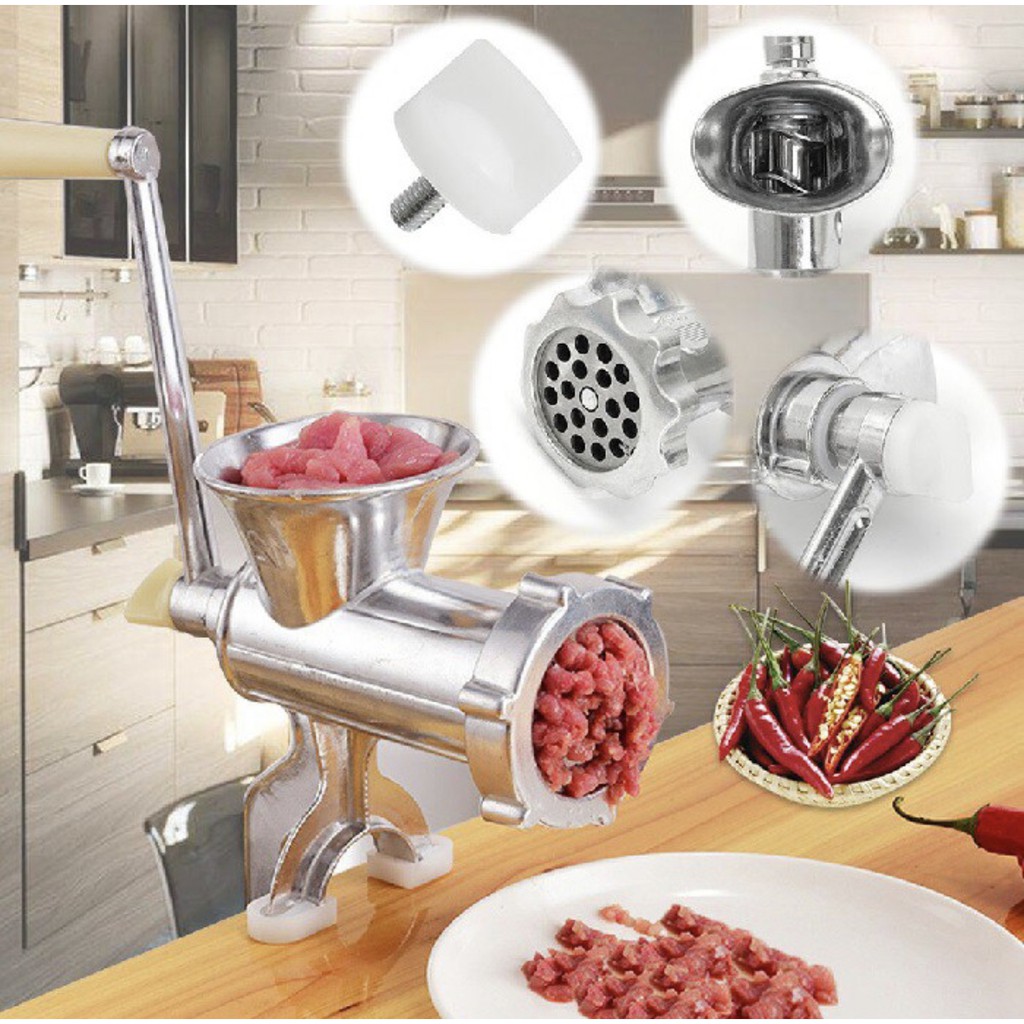 [BISA COD] PROMO Gilingan Daging Manual Penggiling Daging Multifungsi Meat Mincer Anti Karat Murah