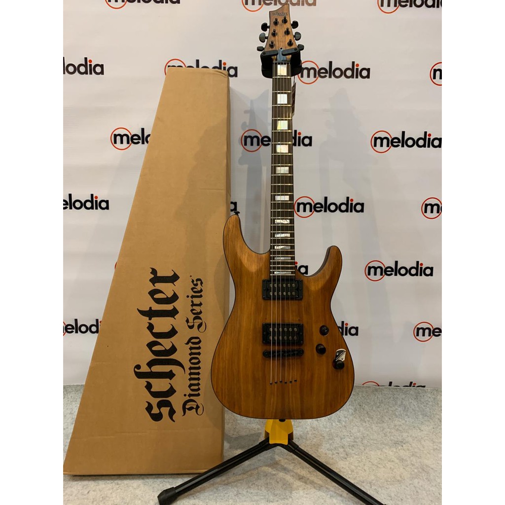 Schecter C-1 Koa Electric Guitar Natural Satin, Electric Guitar