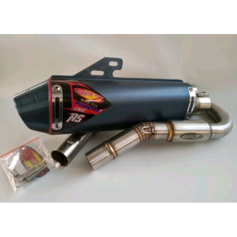 KNALPOT GP7 CNC RS KLX150 ORIGINAL