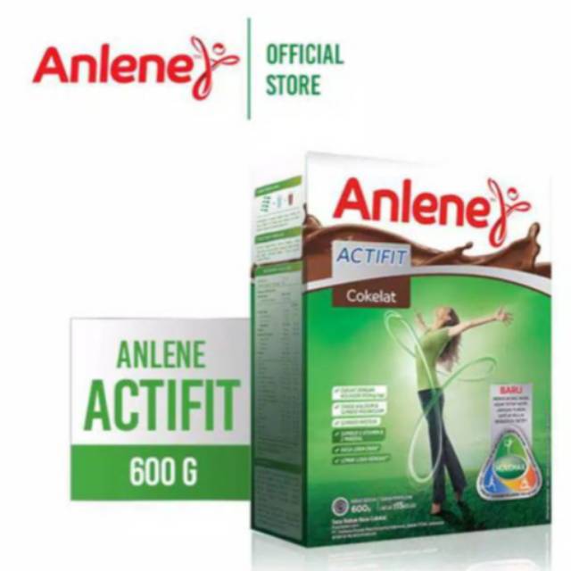 

ANLENE Actifit Susu Cokelat Box (600gr)