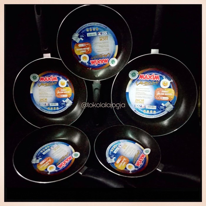 teflon maxim / Frypan Maxim / penggorengan Maxim Anti lengket / maxim valentino