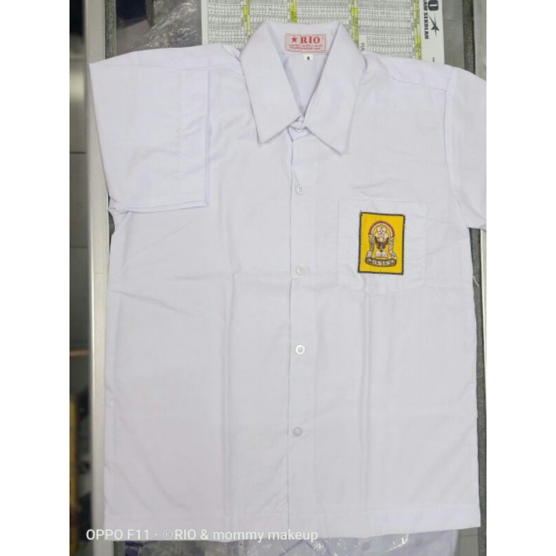 BAJU SERAGAM SMP PENDEK BIG SIZE KEMEJA SERAGAM SEKOLAH SMP PENDEK KEMEJA FORMAL KEMEJA SMP BIG SIZE