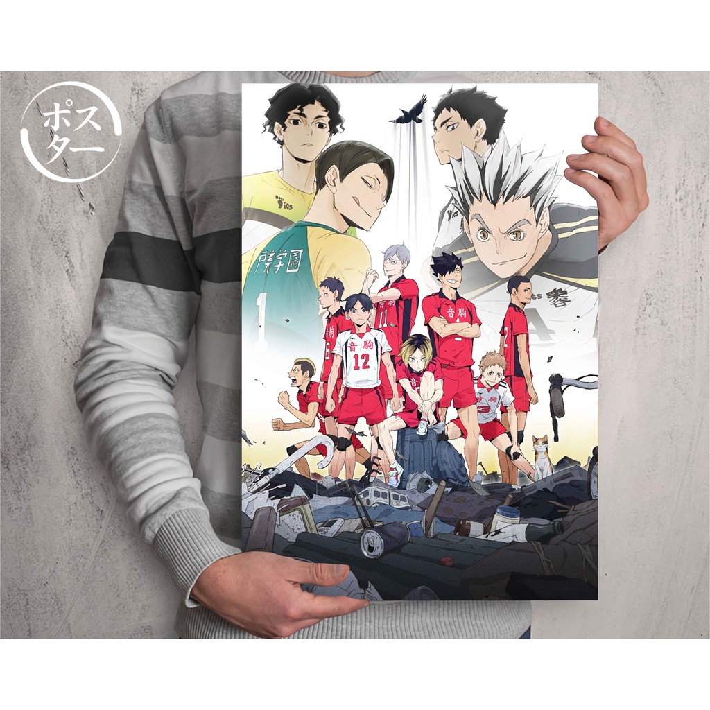 Koleksi Poster Anime Haikyuu - Size A3+-Haikyuu OVA