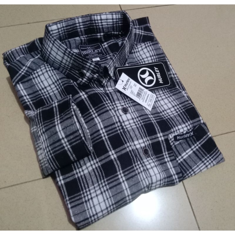 kemeja flannel panjang pria masa kini