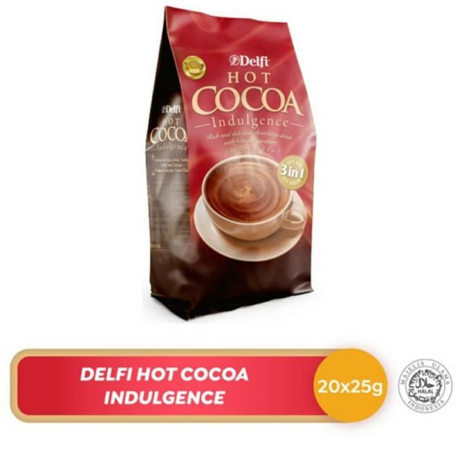 

BISA COD Delfi Hot Cocoa Indulgence Minuman Coklat 3 in 1 isi 20 sachet x 25 gr/MINUMAN COLLAGEN/MINUMAN YOYIC/MINUMAN DIET/MINUMAN PEMUTIH BADAN/MINUMAN KOREA/MINUMAN KEMASAN/MINUMAN KALENG/MINUMAN KOTAK/MINUMAN SEHAT HERBAL/MINUMAN SEHAT UNTUK