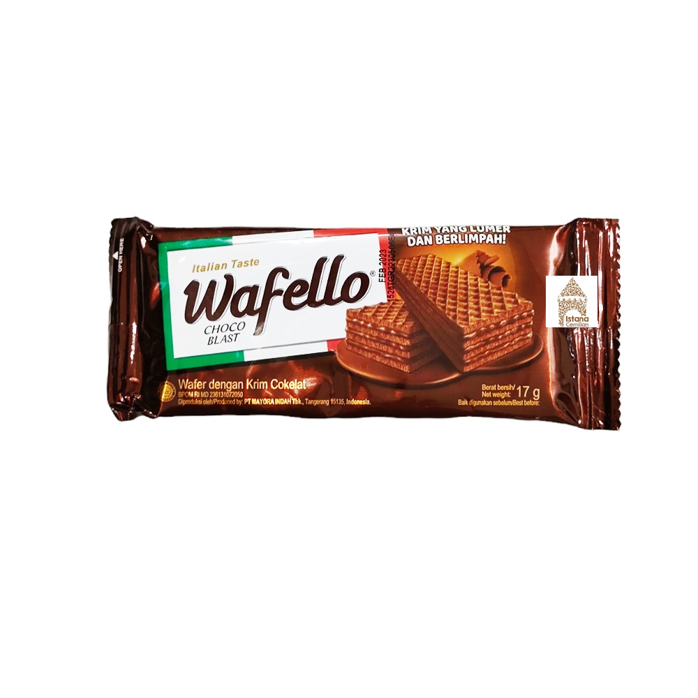 Roma Wafello Wafer Coconut /  Butter Caramel / Choco Blast 17 Gram SATUAN