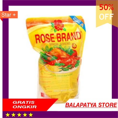 

TERLARIS !!! Minyak Goreng Rose Brand 2 Liter