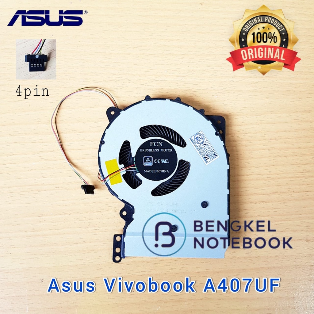 Fan Asus Vivobook A407 A407UF X407 X407M X407MA X407U X407UA X507 X507MA X507U X507UA X507UB